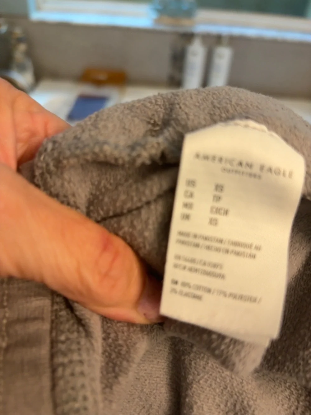 American Eagle Gray Relaxed Jogger Sweatpants XS